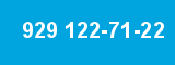 929 122-71-22